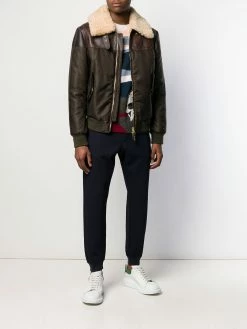 Alexander McQueen skull patch track pants