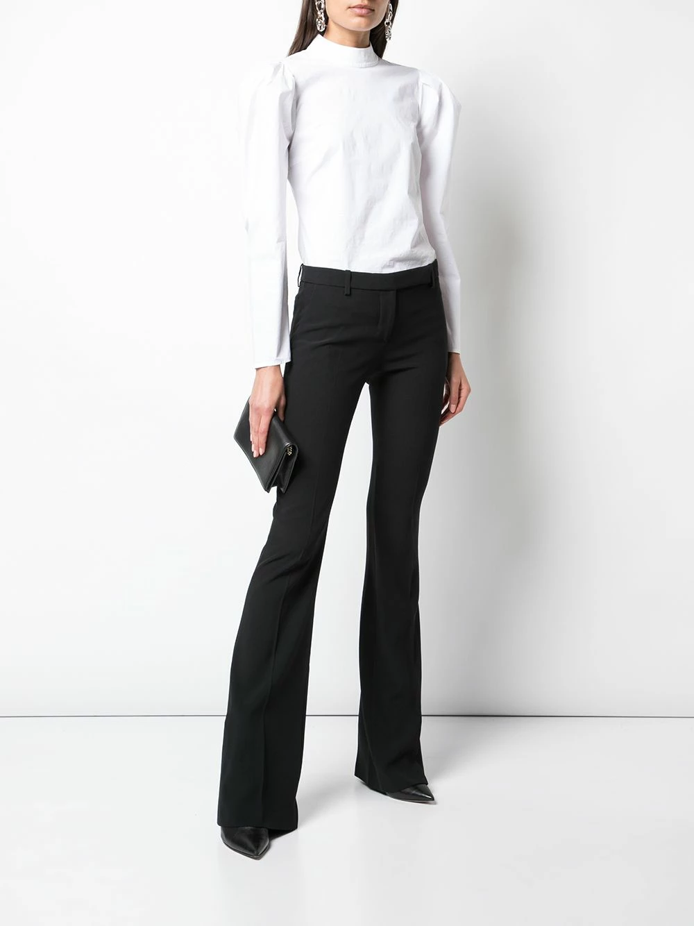Alexander McQueen Tailored bootcut trousers 2 Alexander McQueen tailored bootcut trousers