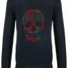 Alexander McQueen skull motif sweater