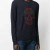 Alexander McQueen skull motif sweater