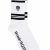 Alexander McQueen skull knitted socks