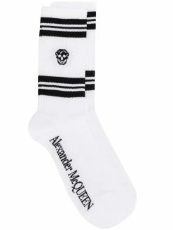 Alexander McQueen skull knitted socks