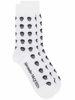 Alexander McQueen multi skull socks