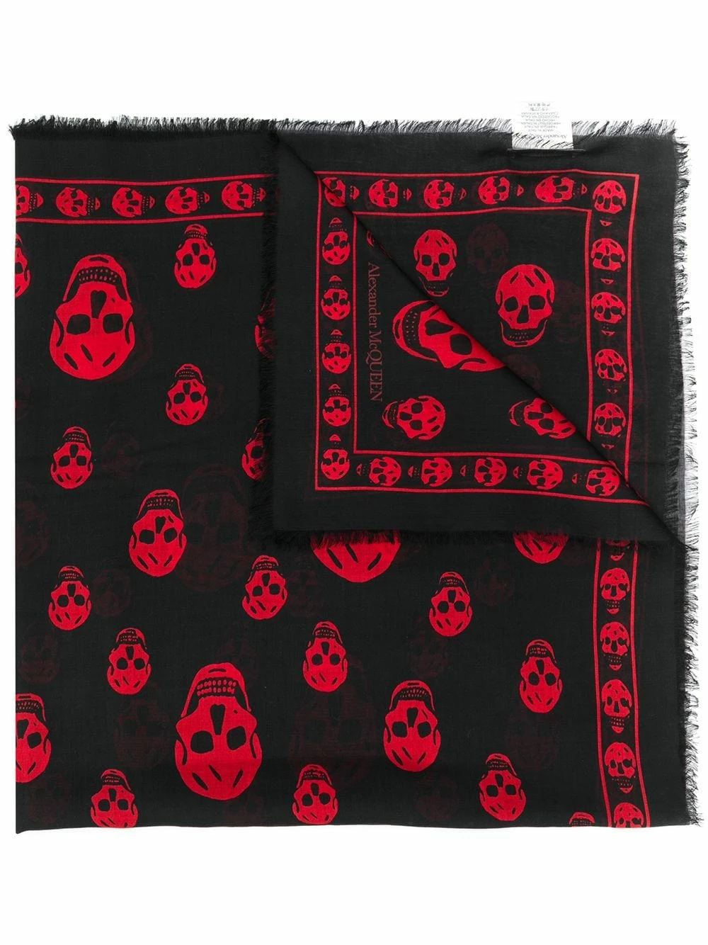 Alexander McQueen Skull scarf 1 Alexander McQueen skull scarf