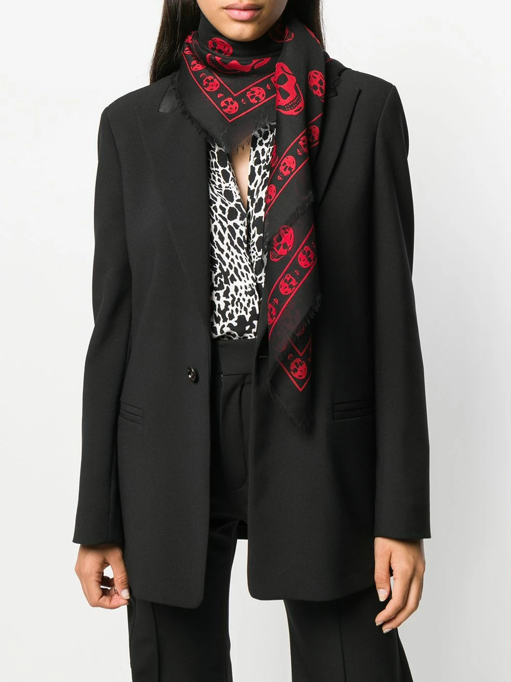 Alexander McQueen Skull scarf 2 Alexander McQueen skull scarf
