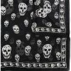 Alexander McQueen skull motif scarf