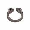Alexander McQueen two skull ring