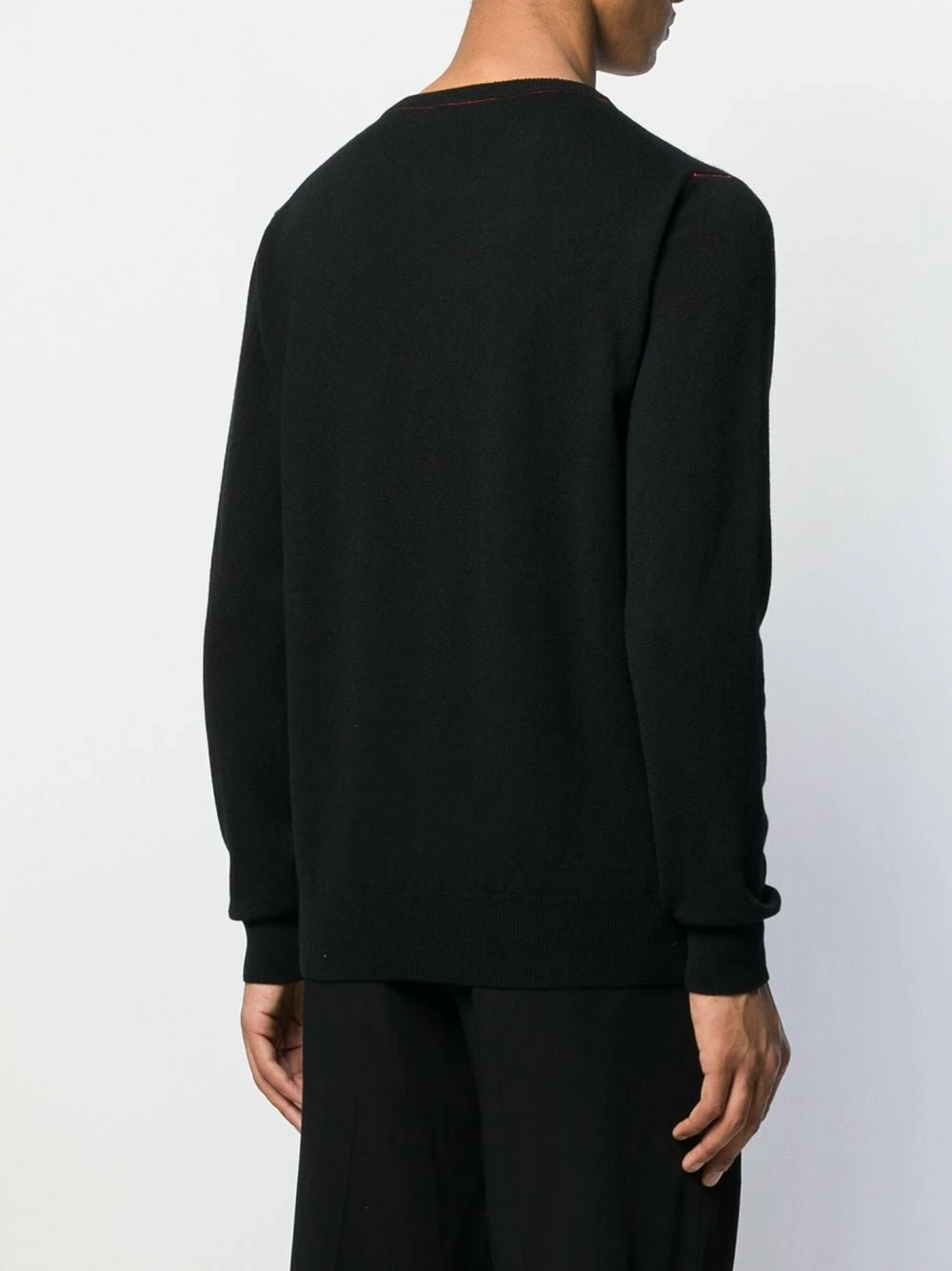 Alexander McQueen Embroidered logo jumper 4 Alexander McQueen embroidered logo jumper