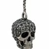 Alexander McQueen skull embellished drop earrings