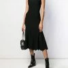 Alexander McQueen flared hem midi dress