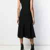 Alexander McQueen flared hem midi dress