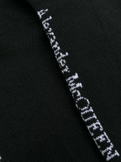 Alexander McQueen signature logo socks