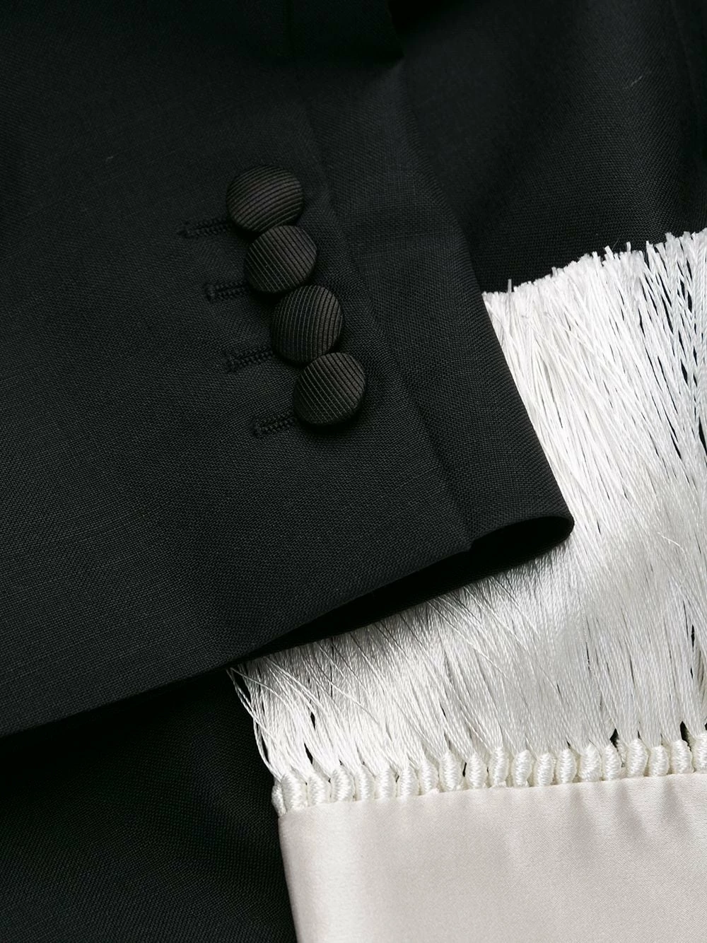 Alexander McQueen Evening scarf tuxedo jacket 8 Alexander McQueen evening scarf tuxedo jacket