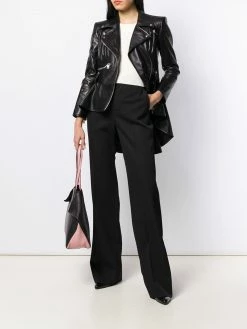 Alexander McQueen boat-neck cable-knit top