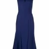 Alexander McQueen flared mi-length dress
