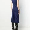 Alexander McQueen flared mi-length dress