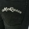 Alexander McQueen Embroidered signature slim fit jeans 11 Alexander McQueen embroidered signature slim-fit jeans