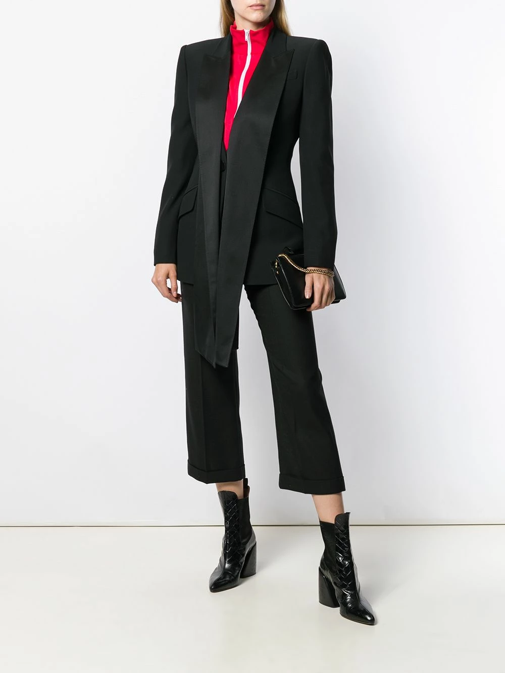 Alexander McQueen Silk ribbon embellished blazer 2 Alexander McQueen silk ribbon embellished blazer