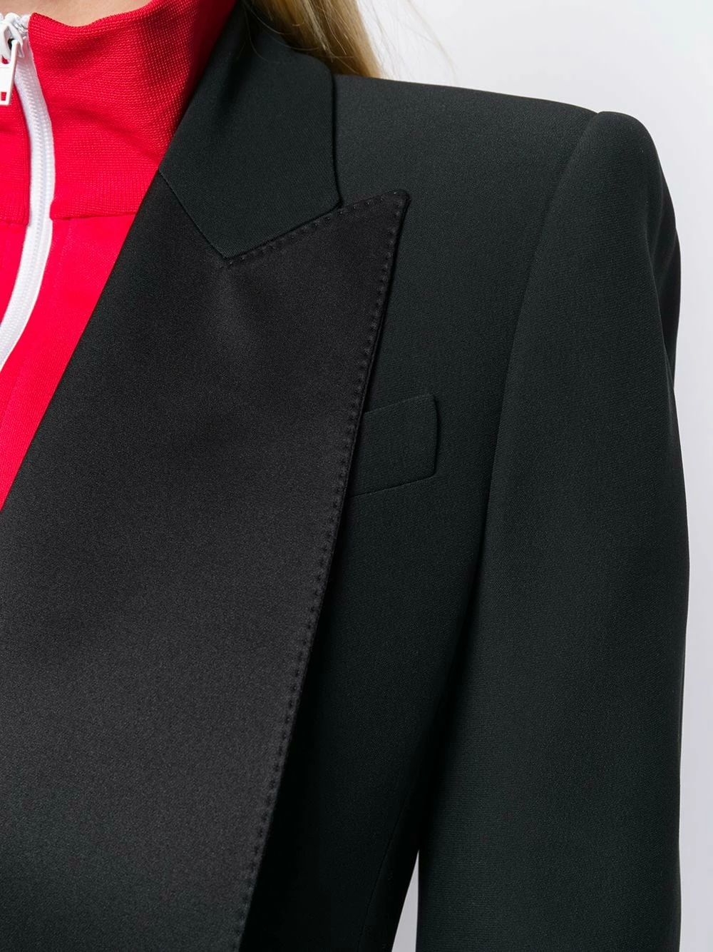 Alexander McQueen Silk ribbon embellished blazer 5 Alexander McQueen silk ribbon embellished blazer