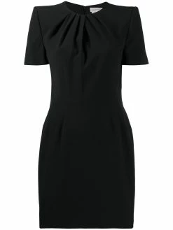 Alexander McQueen ruched cocktail dress