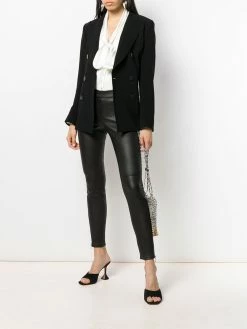 Alexander McQueen pussy bow shirt