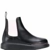 Alexander McQueen contrast panels chelsea boots