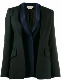 Alexander McQueen double placket blazer