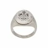 Alexander McQueen engraved signet ring