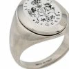 Alexander McQueen Engraved signet ring 5 Alexander McQueen engraved signet ring