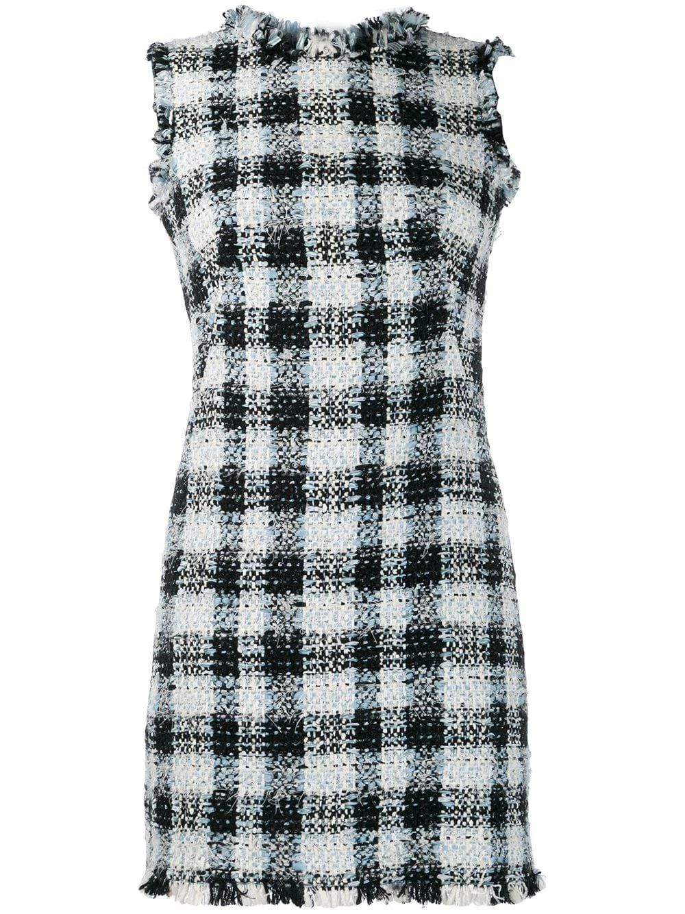 Alexander McQueen Bouclé tweed mini dress 1 Alexander McQueen bouclé tweed mini dress