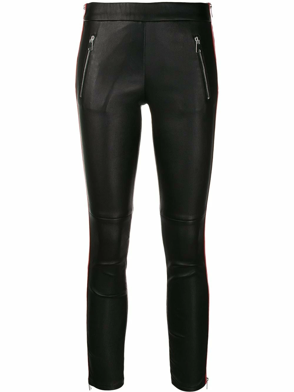 Alexander McQueen Striped cropped leggins 1 Alexander McQueen striped cropped leggins