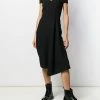 Alexander McQueen off-the-shoulder midi dress
