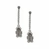 Alexander McQueen beetle drop earrings
