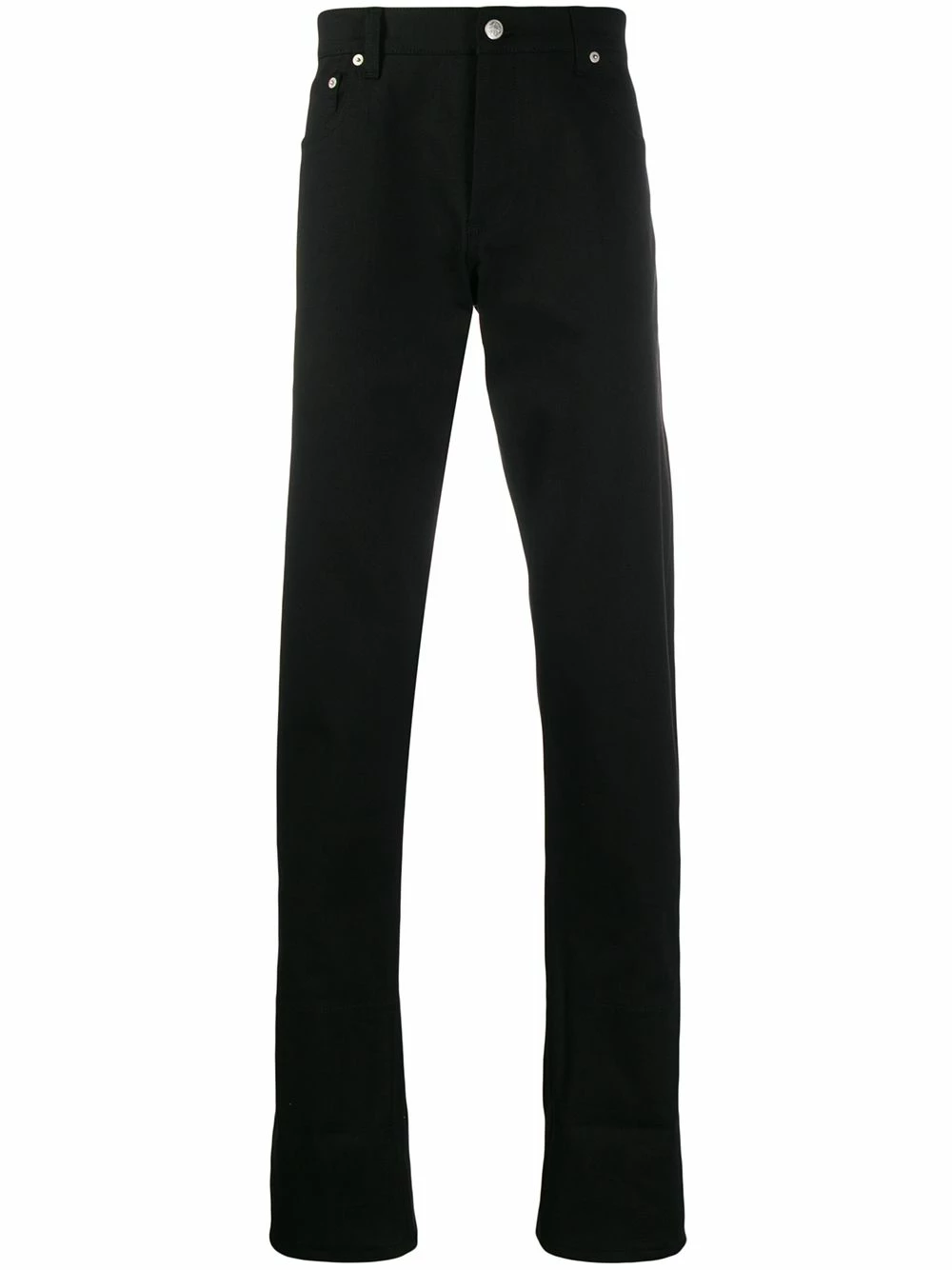 Alexander McQueen Dogtooth cuff jeans 1 Alexander McQueen dogtooth cuff jeans