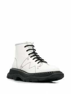 Alexander McQueen lace-up combat boots