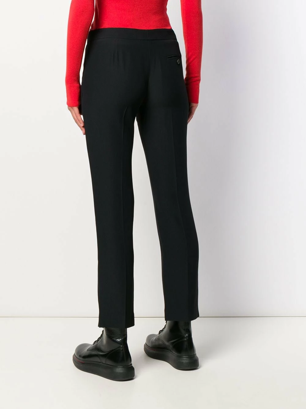 Alexander McQueen Cropped cigarette trousers 4 Alexander McQueen cropped cigarette trousers
