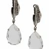 Alexander McQueen crystal pendant earrings