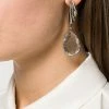 Alexander McQueen crystal pendant earrings