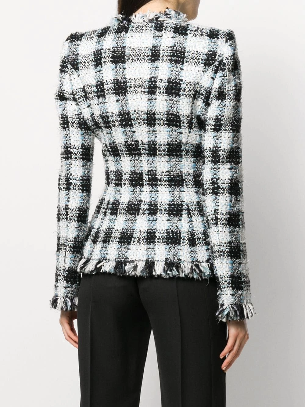 Alexander McQueen Bouclé fitted jacket 4 Alexander McQueen Bouclé fitted jacket