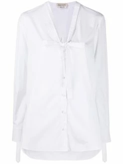 Alexander McQueen bow detail shirt