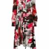 Alexander McQueen abstract print shirt dress