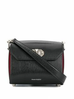 Alexander McQueen twist-lock fastening shoulder bag