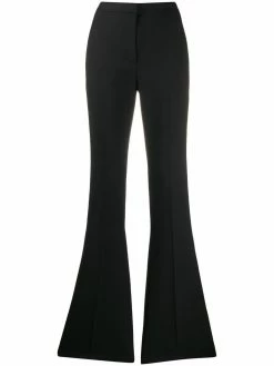 Alexander McQueen high-rise flared tailored trousers