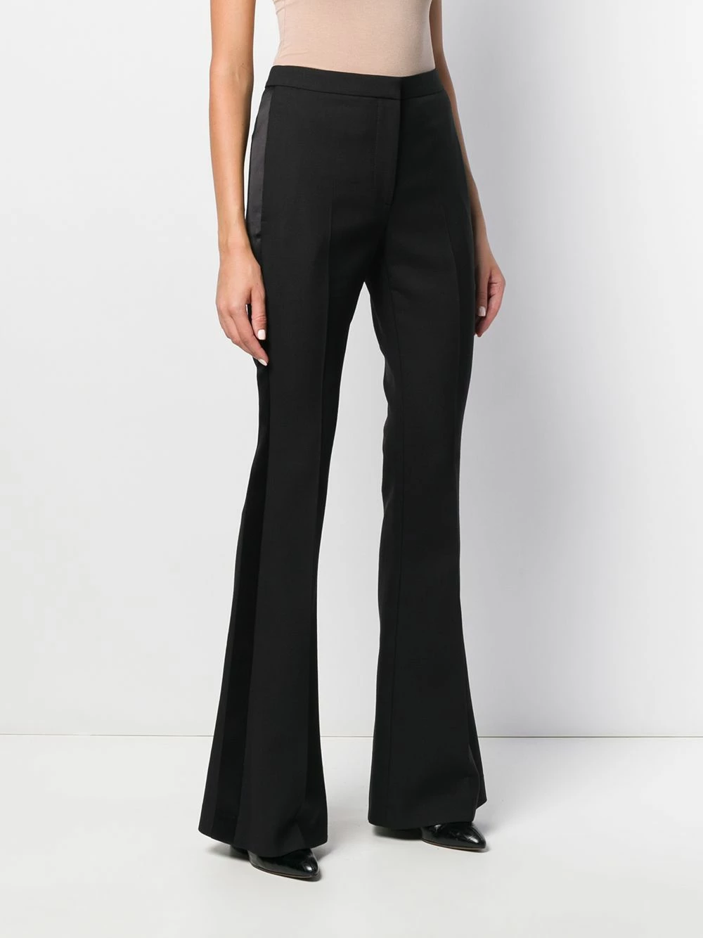 Alexander McQueen High rise flared tailored trousers 3 Alexander McQueen high-rise flared tailored trousers