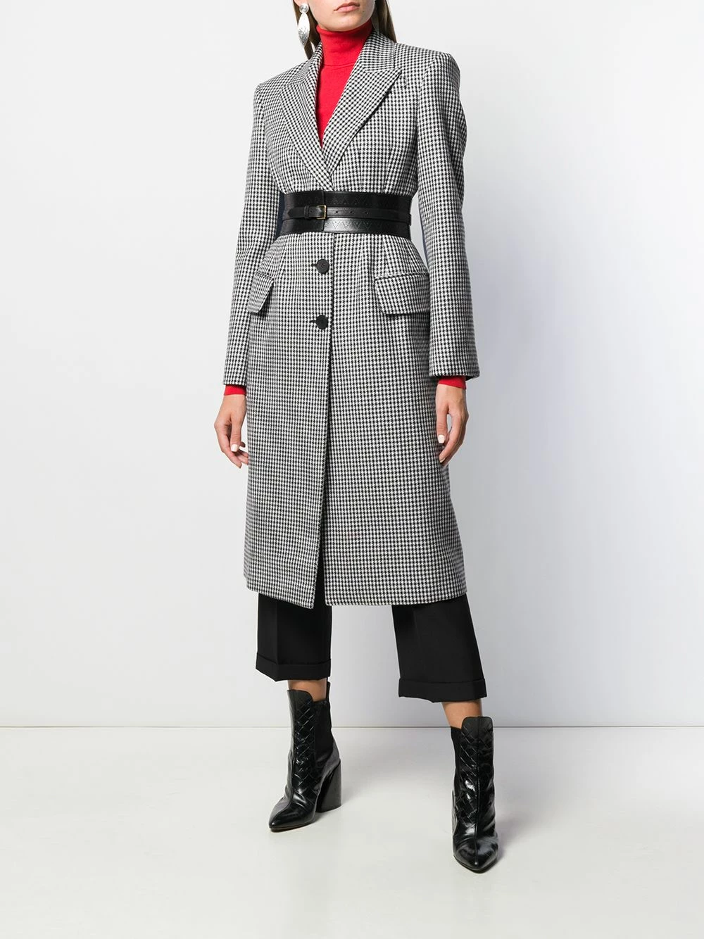 Alexander McQueen Pied de poule coat 2 Alexander McQueen pied-de-poule coat