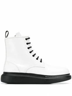 Alexander McQueen chunky ankle boots