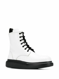 Alexander McQueen chunky ankle boots