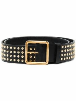 Alexander McQueen studded buckled belt