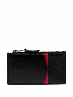 Alexander McQueen skull stud zipped pouch