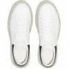 Alexander McQueen oversized leather platform sneakers